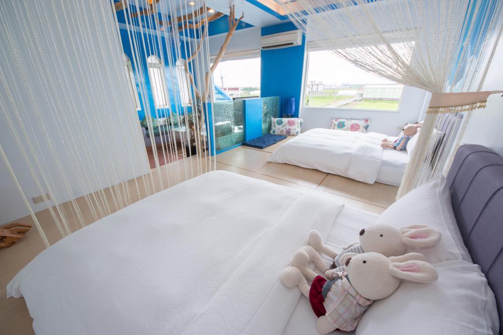Appartamento Blissful Star Zhuangwei Esterno foto