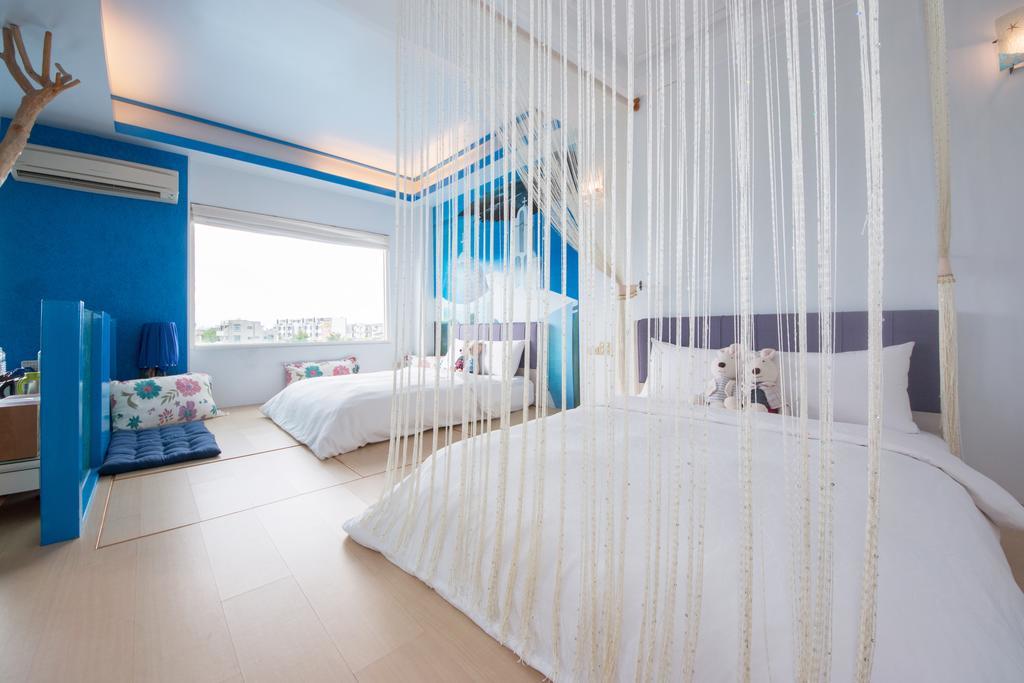 Appartamento Blissful Star Zhuangwei Esterno foto